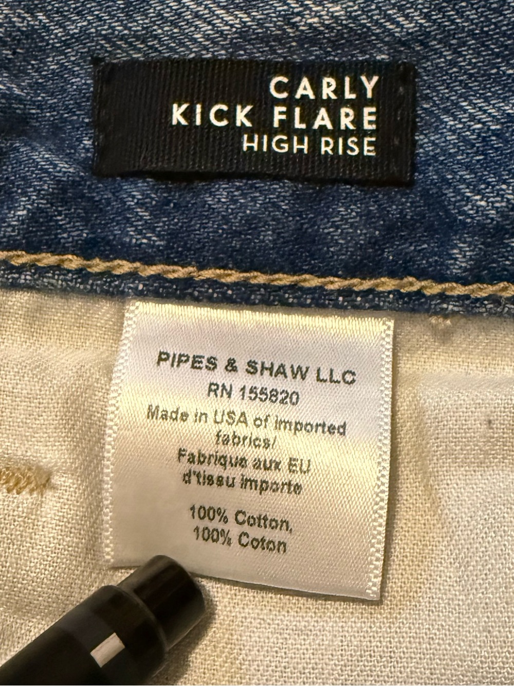 Veronica Beard Carly Kick Flare High Rise Jeans Acid Wash Pebble Stone Size 30 - Picture 7 of 9
